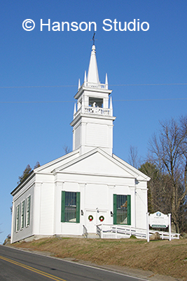Andover, NH - Congregational Church - Winter